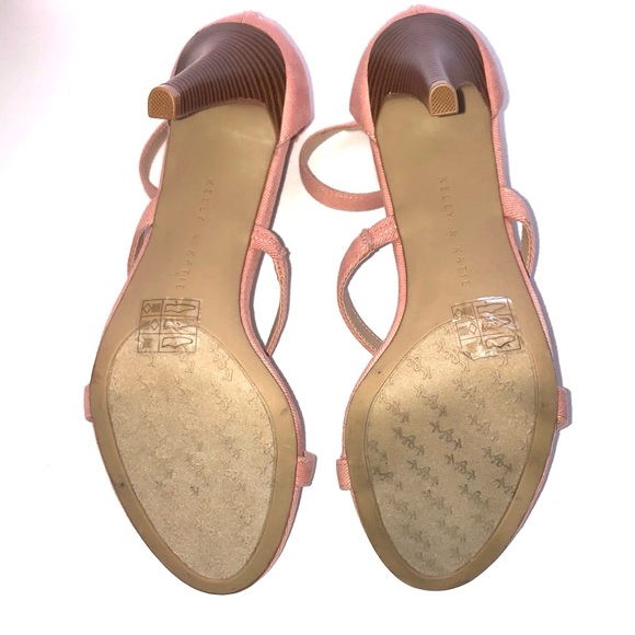 Kelly and Katie new pink heels straps 8.5 KK Cleo - Picture 8 of 8